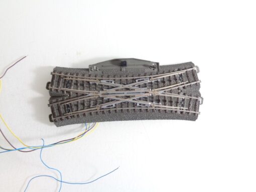 Märklin H0 24624 Doppel Kreuzungsweiche mit Antrieb siehe Foto PK1492 o.