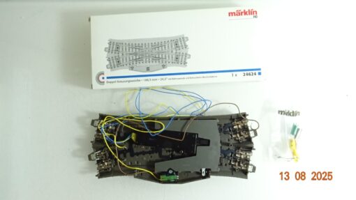 Märklin H0 24624 Doppel Kreuzungsweiche mit Antrieb siehe Foto in OVP PK512 – Bild 3