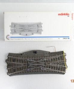 Märklin H0 24624 Doppel Kreuzungsweiche mit Antrieb u. Decoder in OVP PK546