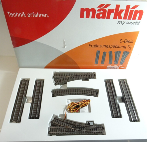 Märklin H0 24902 C Gleis Ergänzungspackung C 2 siehe Foto in OVP CK7265