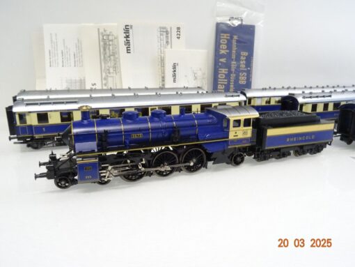 Märklin H0 26750 Zugset 6tlg. Rheingold der DRG Digital Sound in OVP LE9499 – Bild 4
