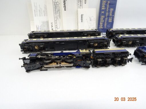 Märklin H0 26750 Zugset 6tlg. Rheingold der DRG Digital Sound in OVP LE9499 – Bild 8