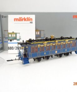 Märklin H0 2680 König Ludwig-Zug Wagen Haupt-Salonwagen in OVP JL831