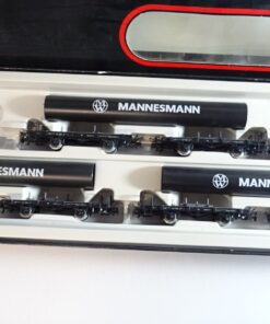 Märklin H0 2854 Röhrentransport-Zug-Set ohne Lok der DB in OVP PR8183