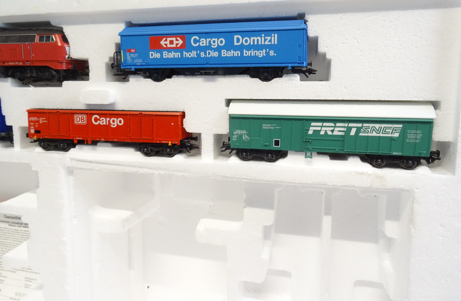 Märklin H0 29445 Güterzug 5tlg. mit Diesellok BR 218 Delta Digital in OVP LE2697 – Bild 5