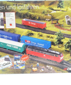 Märklin H0 29445 Güterzug 5tlg. mit Diesellok BR 218 Delta Digital in OVP LE2697