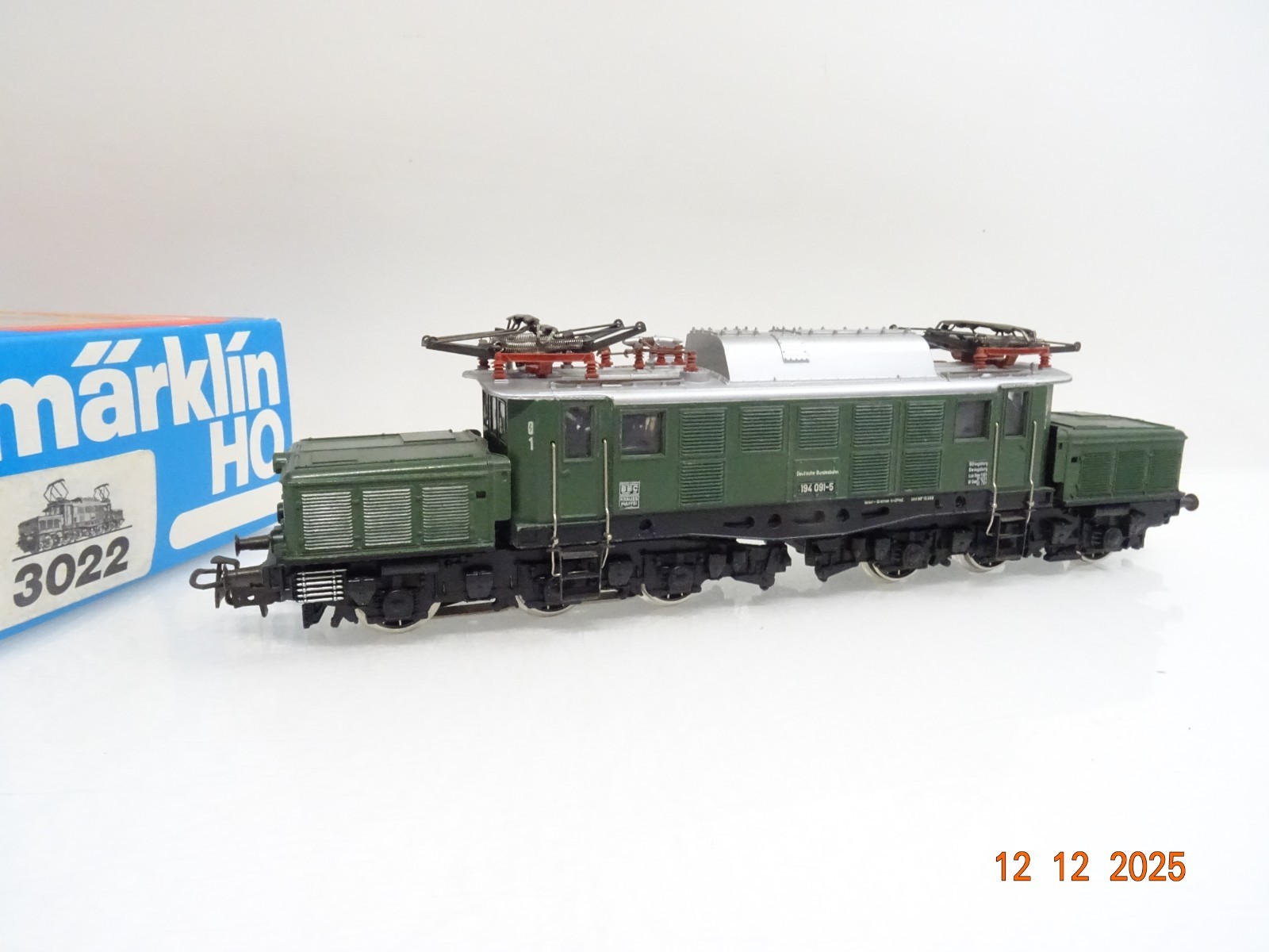 Märklin H0 3022 E-Lok BR 194 091-5 der DB in OVP JL5038