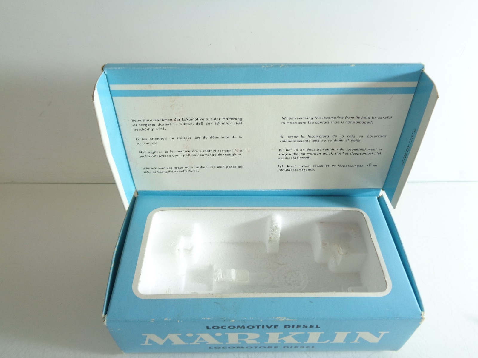 Märklin H0 3065 Leerverpackung siehe Foto PK1961 – Bild 3