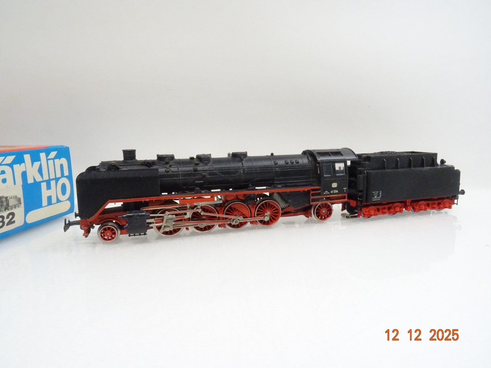 Märklin H0 3082 Dampflok BR 41 334 der DB mit OVP JL5043