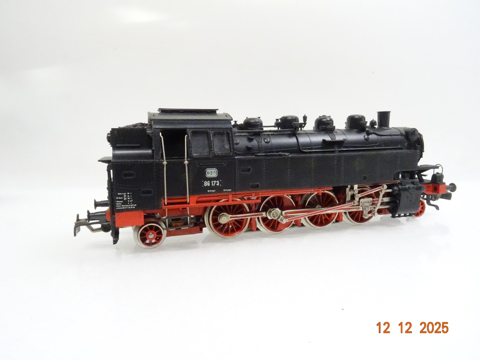 Märklin H0 3096 Dampflok BR 86 173 der DB Telex in OVP JL5007 – Bild 3
