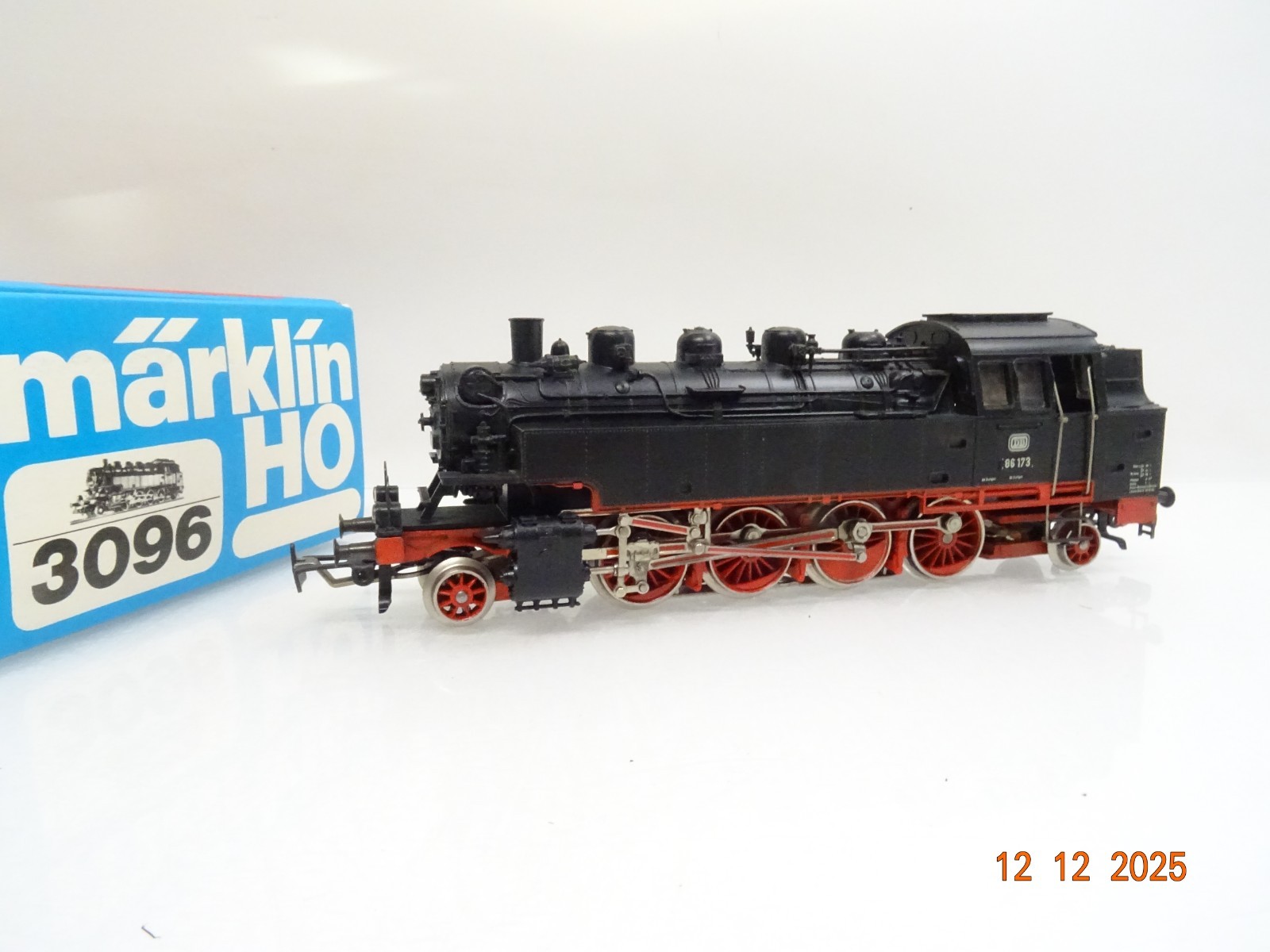 Märklin H0 3096 Dampflok BR 86 173 der DB Telex in OVP JL5007