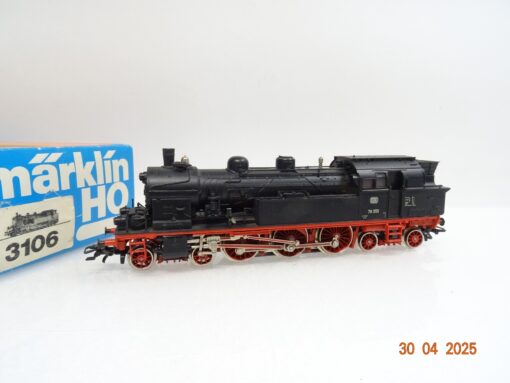 Märklin H0 3106 Dampflok BR 78 355 der DB in OVP  JL376