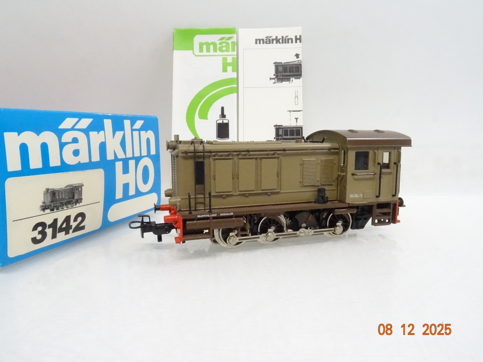 Märklin H0 3142 Italien Diesellok D 236.002 der FS in OVP JL4898