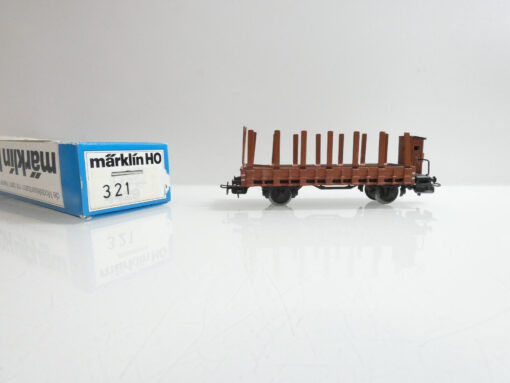 Märklin H0 321 Rungenwagen mit Brsh. in EVP AR4242