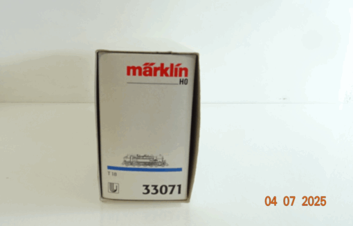 Märklin H0 33071 T 18 Dampflok Leerverpackung siehe Foto CK9337