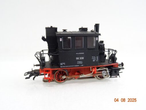 Märklin H0 3387 Dampflok BR 98 308 Glaskasten DB 3-Leiter-Gleichstrom JL2120 o. – Bild 3