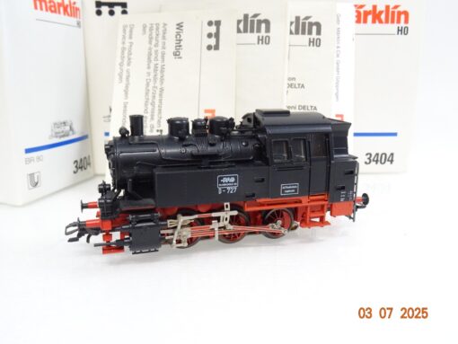 Märklin H0 3404 Dampflok BR 80 D-727 RAG Ruhrkohle AG Delta in OVP JL1178