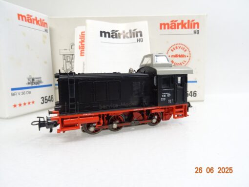 Märklin H0 3546 Diesellok V 36 123 der DB Service-Modell in OVP JL1091