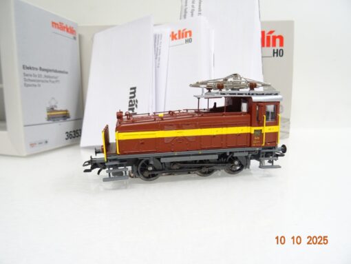 Märklin H0 36353 Schweiz E-Lok Ee 3/3 Post PTT Mfx Sound Top in OVP JL3512