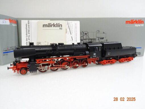 Märklin H0 3715 Dampflok BR 52 3329 der DB Digital in OVP LE9031