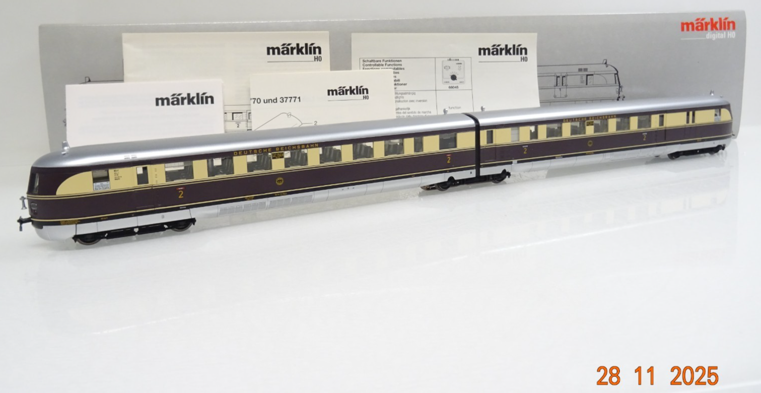 Märklin H0 37770 Dieseltriebzug SVT 137 der DRG Digital Sound in OVP JL4750