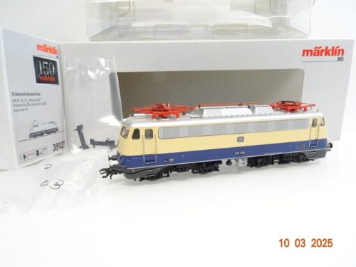 Märklin H0 39121 E-Lok E 10 1266 Rheingold der DB Sound Mfx SoftDrive OVP LE9267