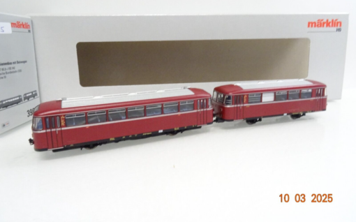 Märklin H0 39950 Schienenbus VT95.9 mit Beiwagen der DB Mfx Sound in OVP LE9290