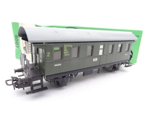 Märklin H0 4002 Personenwagen Donnerbüchse 2. Klasse Blech in OVP RR1558 – Bild 3