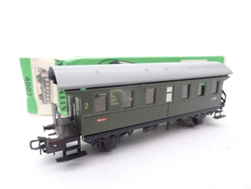 Märklin H0 4002 Personenwagen Donnerbüchse 2. Klasse Blech in OVP RR1558