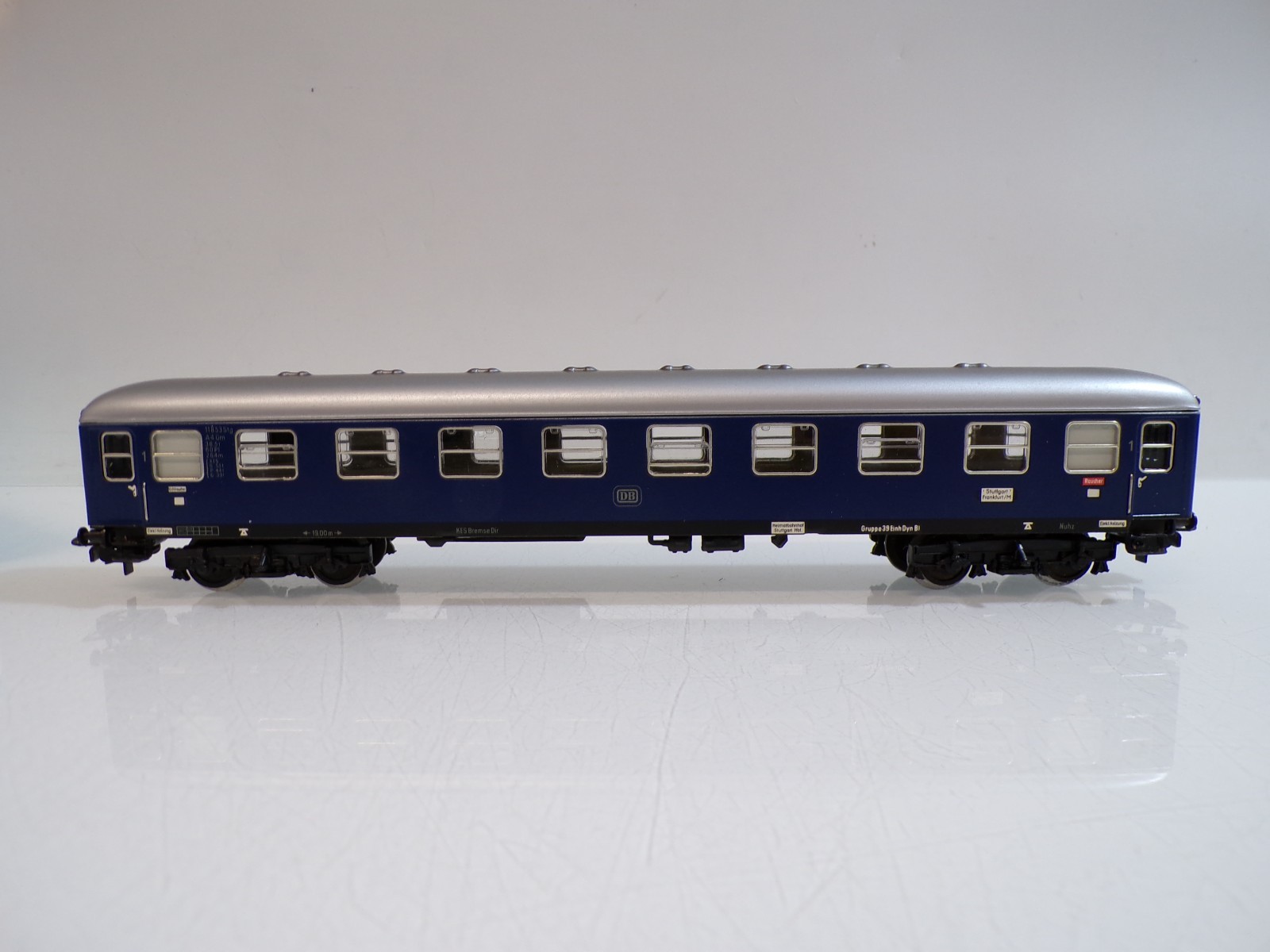 Märklin H0 4027 Personenwagen 1.Kl. der DB Blech in OVP BH1752 – Bild 3