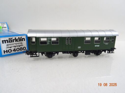 Märklin H0 4080 Personenwagen mit Gapäckabteil in OVP RR3121 – Bild 3