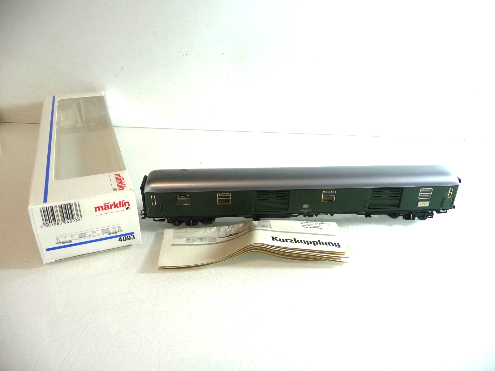 Märklin H0 4093 Gepäckwagen der DB in OVP HS37