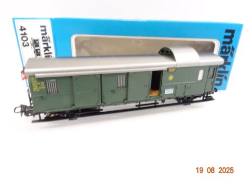 Märklin H0 4103 Gepäckwagen mit Schlusslicht der DRG in OVP RR3064 – Bild 3