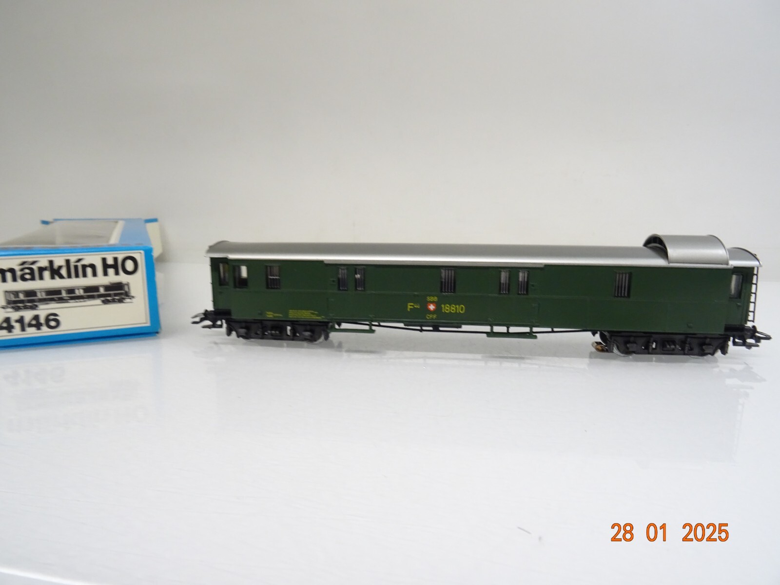 Märklin H0 4146 Gepäckwagen der SBB in OVP PR5555