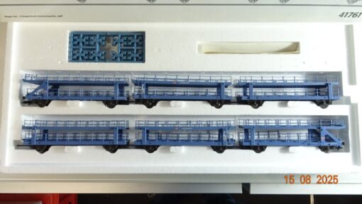 Märklin H0 41761 Wagen-Set 6 Doppelstock-Autotransporter Sylt in OVP PR9563 – Bild 3