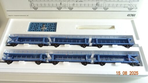 Märklin H0 41761 Wagen-Set 6 Doppelstock-Autotransporter Sylt in OVP PR9563