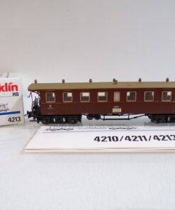 Märklin H0 4213 Personenwagen 3.Kl. der K.W.St.E. in OVP BH1887