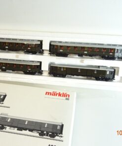 Märklin H0 42229 Reiszugwagen-Set HAPAG-Sonderzug der DR in OVP PR3149