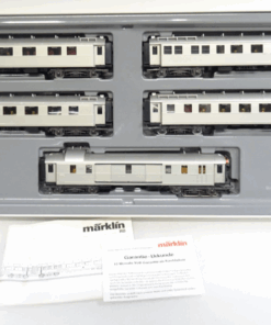 Märklin H0 4228 Wagen-Set 5tlg. Rheingold Metall-Technologie 1990 in OVP JL1078