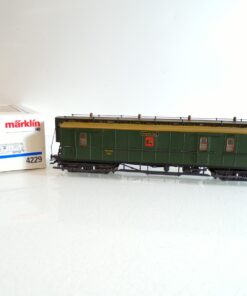 Märklin H0 4229 Bahnpostwagen der königl. württ. Post in OVP BH1456