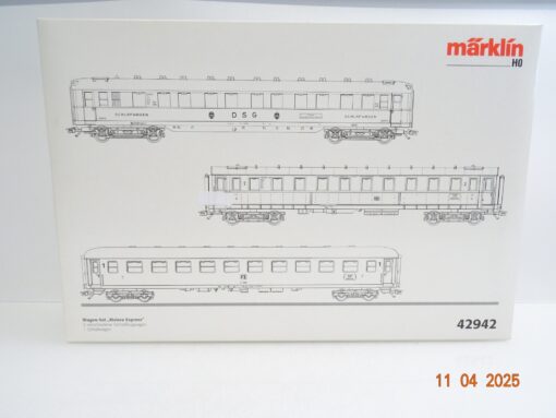 Märklin H0 42942 Wagen-Set 3tlg. Riviera Express in OVP JL9 – Bild 3