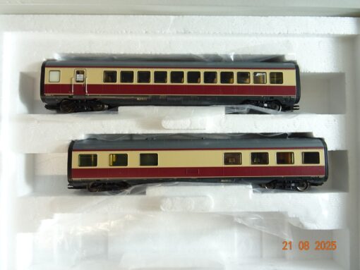 Märklin H0 43116 Schnellzugwagen-Set für Triebzug 602 2 tlg. d. DB in OVP PR9668 – Bild 3