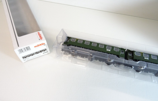 Märklin H0 43182 Umbauwagen 2 tlg. Set 3.Kl./Gepäckabt.  in OVP PR3128 – Bild 3