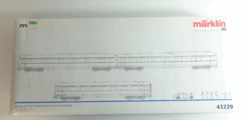 Märklin H0 43229 Salonwagen Set Leerverpackung siehe Foto PK1657