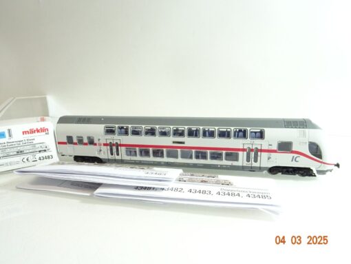 Märklin H0 43483 IC Doppelstock Steuerwagen 2. Kl. der DB in OVP PR6300