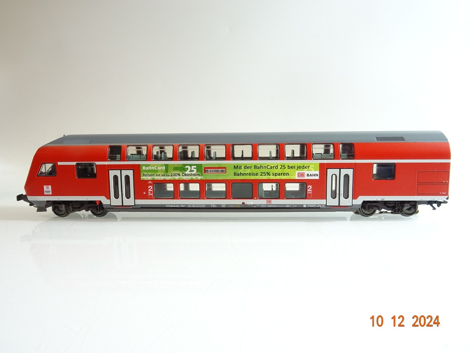 Märklin H0 43586.001 Doppelstock Steuerwagen BahnCard 25 limitiert in OVP PR4691 – Bild 4