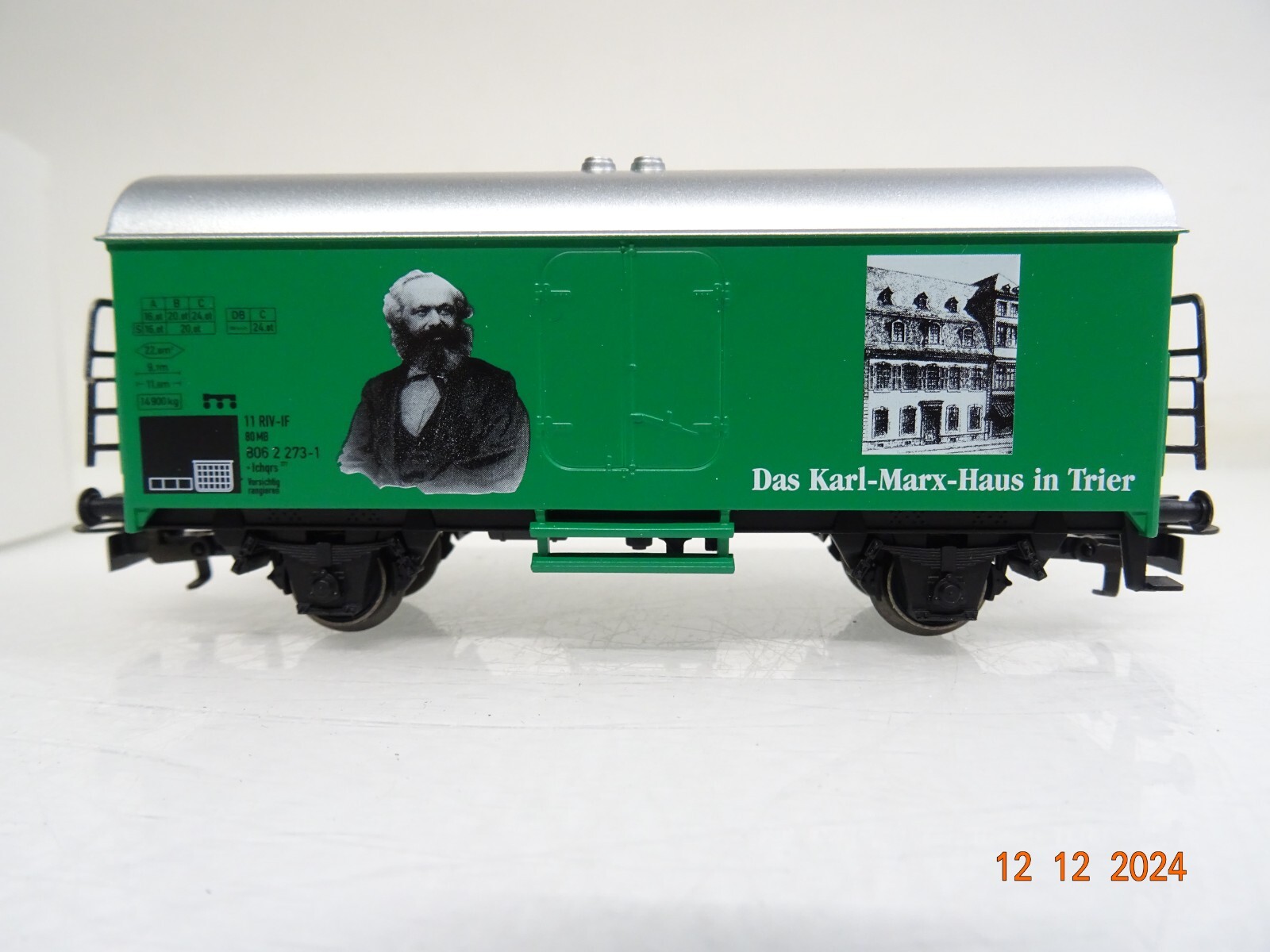 Märklin H0 4415 Kühlwagen Das Karl-Marx-Haus in OVP PR4731 – Bild 3