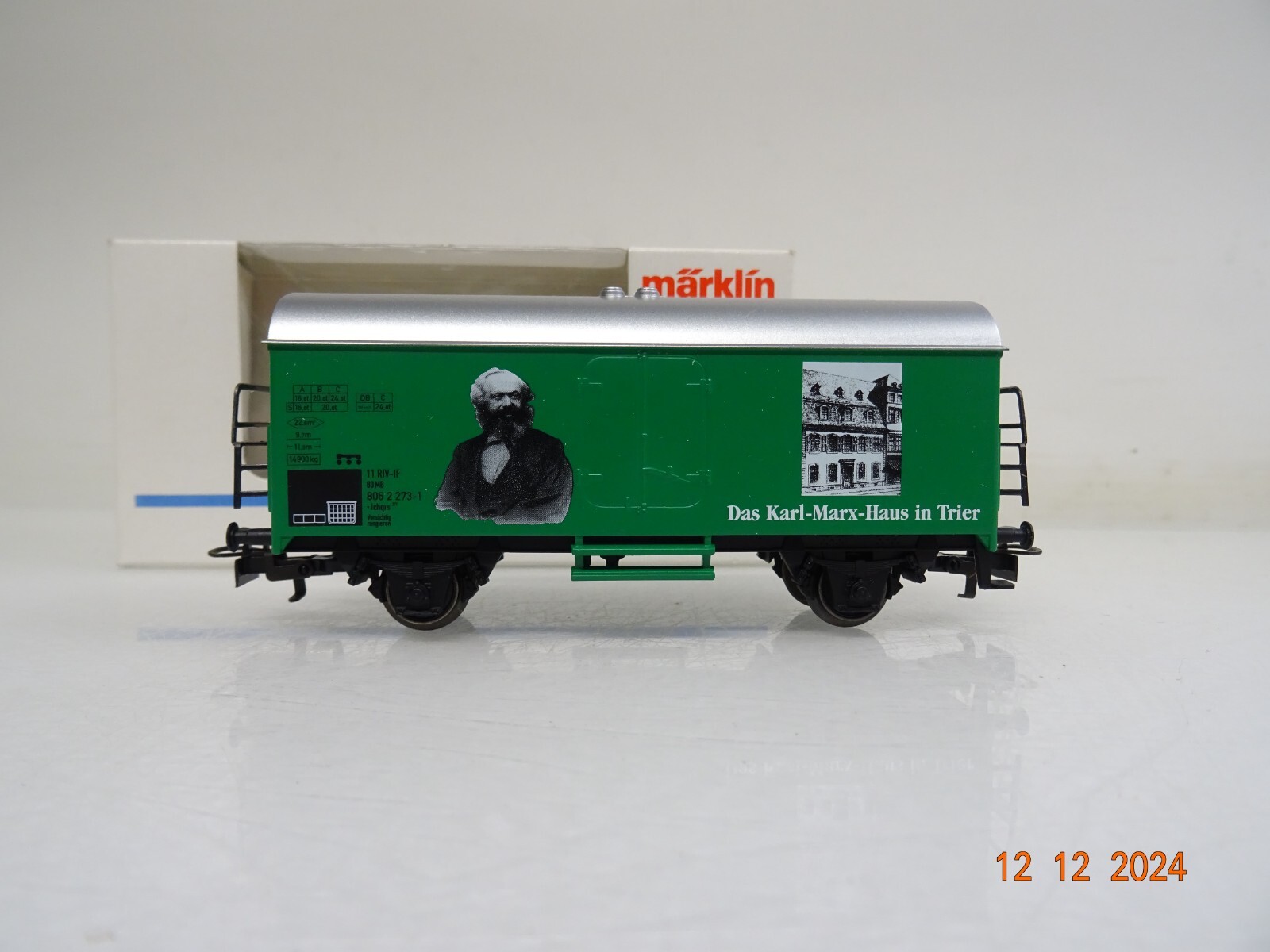 Märklin H0 4415 Kühlwagen Das Karl-Marx-Haus in OVP PR4731