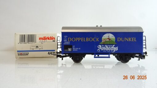Märklin H0 4421 Kühlwagen Doppelbock Dunkel Kloster Andechs der DB in OVP PR8726