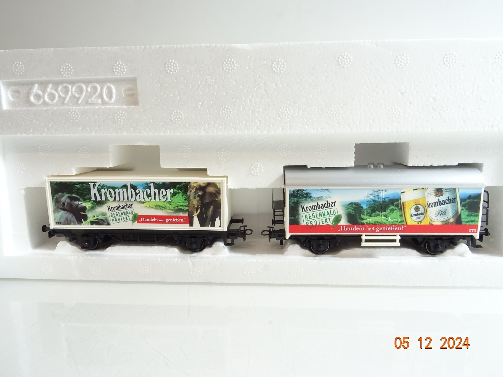 Märklin H0 44562.015 Wagen Set 2 Stück Krombacher in OVP PR4516 – Bild 3